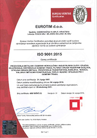 Certifikat ISO 9001